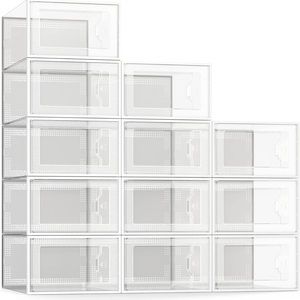 Large 24 Pack Shoe Storage Boxes